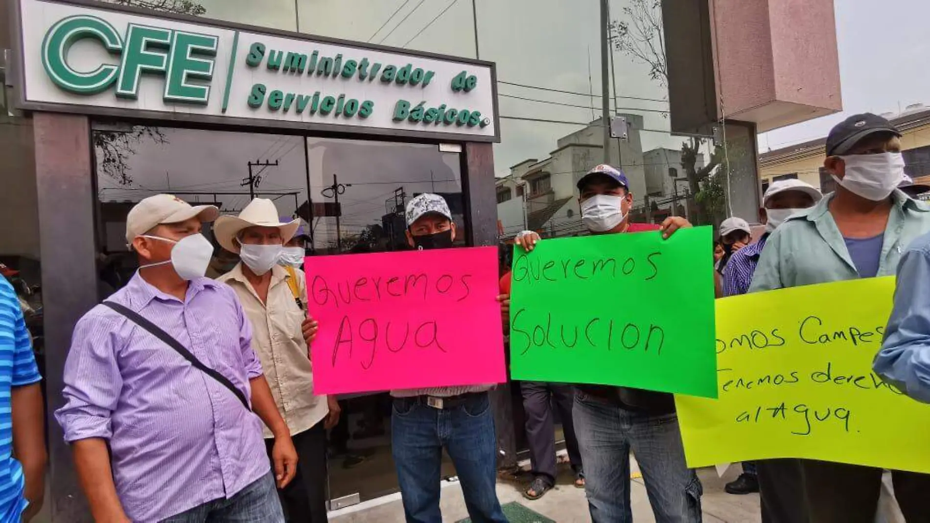 Manifestación CFE